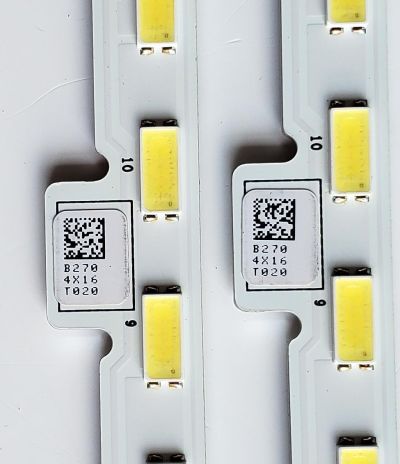 KIT DE LED'S PARA TV SHARP ((2 PIEZAS)) / NUMERO DE PARTE 2015SSP60 / SAMSUNG_2015SSP60_7030_54_3C_REV1.0_LM41-00090S / LM41-00090S / 2015SSP60_7030_54_3C_REV1.0_LM41-00090S / PANEL JE601D3HA10R / MODELO LC-60C6600U - Imagen 4