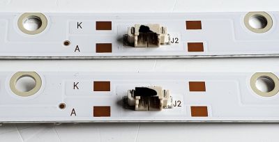 KIT DE LEDS PARA TV HAIER ORIGINAL 2 PIEZAS / NUMERO DE PARTE LED40D08-ZC62AG-02D / 30340008002D / 4000M75S / 220705BC07 / MODELOS LE40A31 / 100058007 / 100097810 40 PULGADAS - Imagen 3