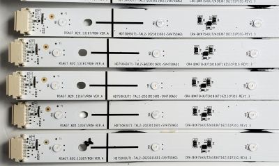 KIT DE LED'S PARA HISENSE ((32 PIEZAS)) / NUMERO DE PARTE RSAG7.820.13167/ROH VER.A / HD750H3U71-TAL2 / 2023011601 / SVH750AG1 / PANEL HD750H3U71-TAL2+2023011601+SVH750AG1 / MODELOS 75U6K / 75U7K - Imagen 5