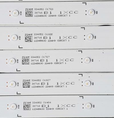 KIT DE LED'S PARA HISENSE ((32 PIEZAS)) / NUMERO DE PARTE RSAG7.820.13167/ROH VER.A / HD750H3U71-TAL2 / 2023011601 / SVH750AG1 / PANEL HD750H3U71-TAL2+2023011601+SVH750AG1 / MODELOS 75U6K / 75U7K - Imagen 4