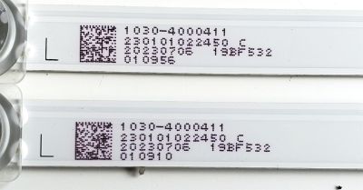 KIT DE LED'S PARA HISENSE ((2 PIEZAS)) / NUMERO DE PARTE JL.D32051330-032BS-M_V01 / 230101022450 C / 1030-4000411 / E511747 / PANEL JHD315H1H61-T0L1B1\S0\GM\ROH / MODELOS 32A4KV / 32A3G - Imagen 3