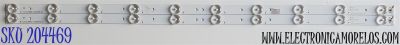 KIT DE LED'S PARA JVC ((2 PIEZAS)) / NUMERO DE PARTE 6501L625000010 / 230132C1N00050 / JS-PD823FM14D-0001 / PANEL HK315LEDM / MODELOS LT-32C360 / LT-32C365 / H32PB1800 / H32DB3300 / H32DB3500