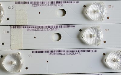 KIT DE LED'S PARA VIZIO ((12 PIEZAS)) / NUMERO DE PARTE IC-C-HWX55D498L / IC-C-HWX55D498R / HWX55D498 / E466169 / 05638005055132E / PANEL T550HVN08.1 / MODELO E55-C2 - Imagen 3