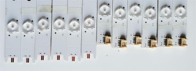 KIT DE LED'S PARA VIZIO ((12 PIEZAS)) / NUMERO DE PARTE IC-C-HWX55D498L / IC-C-HWX55D498R / HWX55D498 / E466169 / 05638005055132E / PANEL T550HVN08.1 / MODELO E55-C2 - Imagen 2