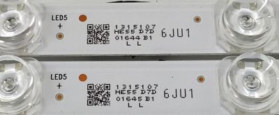 KIT DE LEDS ORIGINAL PARA TV HISENSE 2 PIEZAS / NUMERO DE PARTE LB5509U.0 / HD550H1U712-T0L1 / 202306140 / 1315107 / E493461 / HD550H1U712-T0L1/202306140/LB5509U.0 / MODELO 55A76K / 55QD65NF - Imagen 2