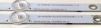 KIT DE LEDS ORIGINAL PARA TV VIZIO 2 PIEZAS / NUMERO DE PARTE LB-DM3030-GJVIZIO322X6VB11-1-S / LB-DM3030-GJVIZI0322X6VB11-1-S / E479275 / 210BZ06D0B334BCCGC / 32VB11-CKD / PANEL TPT320WF-AT011.H / DISPLAY T320HVN05.D / MODELO D32FM-K01 / D32f4-J01 - Imagen 3