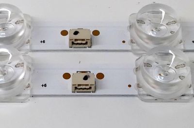 KIT DE LED'S PARA TV TCL ((2 PIEZAS)) / NUMERO DE PARTE TCL43LB14_3030F2.4D_V0.2_20220526 / B0101-000644 / E493461 / DISPLAY ST4251D02-1 VER.2.1 / MODELO 43S470G - Imagen 2