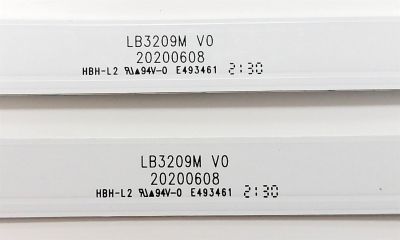 KIT DE LED'S PARA TV VIZIO ((2 PIEZAS)) / NUMERO DE PARTE LB3209M V0 / 20200608 / E493461 / HBH-L2 / PANEL HV320FHB-F40 / MODELO D32F-J04 LBNFCY - Imagen 2