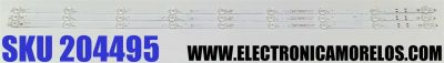 KIT DE LED'S PARA TV HISENSE ((3 PIEZAS)) / NUMERO DE PARTE LED50D09A-ZC62AG-02BDF / 30350009207BD / 50000M83 / 230617AC11 / E469119 / DISPLAY HF500QUB-F20 / MODELO LT-50MAW625