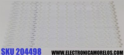 KIT DE LED'S PARA TV SAMSUNG ((24 PIEZAS)) / NUMERO DE PARTE 48089A / BN96-48089A / V9Q8-650SM0-R0 / E251781 / Q80-65S-12EA / PANEL CY-TR065FLLV9H / MODELO QN65Q80 / QN65Q80RAFXZA AA01