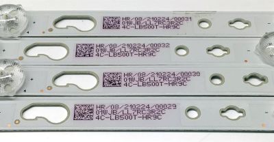 KIT DE LED'S PARA TV PHILIPS / JVC / HKPRO ((4 PIEZAS)) / NUMERO DE PARTE 50HR332M09A5 V0 / 50D1200 / 4C-LB500T-HR9C / E493461 / 50D1200 PD 9*4 / LL7RC3R2C / 50HR332M09A5 / MODELOS 50PFL5765/F8 / SI50UR / HKP50UHD1 - Imagen 3