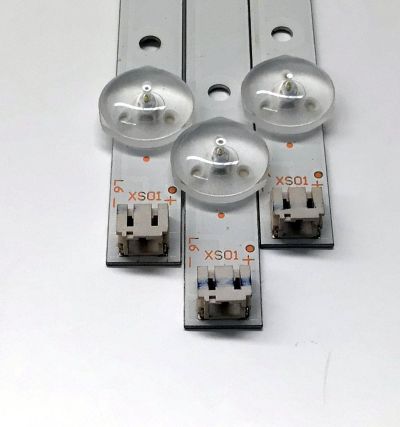 KIT DE LED'S PARA TV JENSEN ((3 PIEZAS)) / NUMERO DE PARTE DLED32DX 3X6 0008 / DLED32DX3X60008 / DLED32DX / E177671B-PEC / BPM2V0 / F62DLED32DX3X60008 / MODELO JTV3217DC / JE3217 - Imagen 4