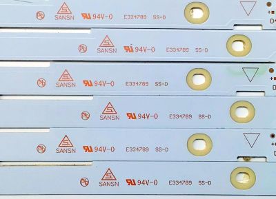 KIT DE LED'S PARA TV PHILIPS ((6 PIEZAS)) / NUMERO DE PARTE UDULEDEVL004 / LBM430E0401-BB-4 / LBM430E0401-BB-4(0) / UDULEDEVL004 REV.A / F150F150M6M6DD / E030F13 / E334789 / MODELOS 43PFL4901/F7 DS6 / 43PFL4901/F7B / FW43D25F B - Imagen 3