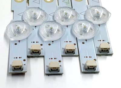 KIT DE LED'S PARA TV PHILIPS ((6 PIEZAS)) / NUMERO DE PARTE UDULEDEVL004 / LBM430E0401-BB-4 / LBM430E0401-BB-4(0) / UDULEDEVL004 REV.A / F150F150M6M6DD / E030F13 / E334789 / MODELOS 43PFL4901/F7 DS6 / 43PFL4901/F7B / FW43D25F B - Imagen 2