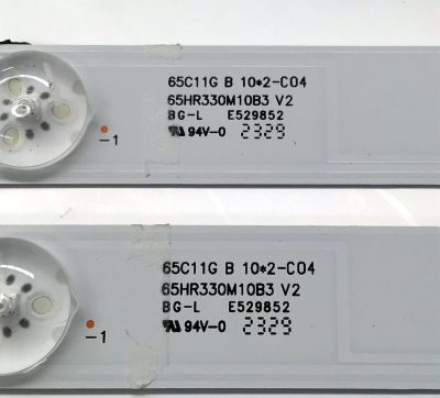 KIT DE LED'S PARA TV TCL QLED ((16 PIEZAS)) / NUMERO DE PARTE 65HR330M10A3 V2 / 65HR330M10B3 V2 / LP7B09BCB / B101-000955 / B101-000956 / 65C11G B 10*2-C04 / 65C11G A 10*14-C10 / PANEL LVU650NDJL CD9W28 V1 / DISPLAY ST6451D08-5 VER.2.1 / MODELO 65Q750G - Imagen 7