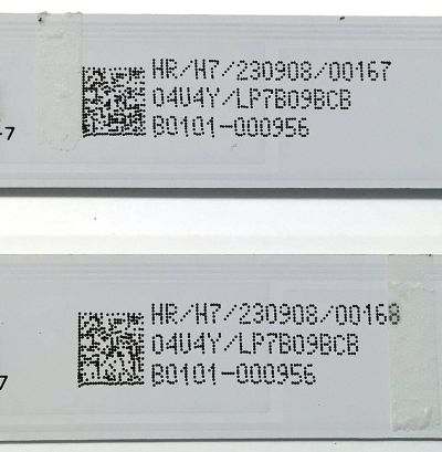 KIT DE LED'S PARA TV TCL QLED ((16 PIEZAS)) / NUMERO DE PARTE 65HR330M10A3 V2 / 65HR330M10B3 V2 / LP7B09BCB / B101-000955 / B101-000956 / 65C11G B 10*2-C04 / 65C11G A 10*14-C10 / PANEL LVU650NDJL CD9W28 V1 / DISPLAY ST6451D08-5 VER.2.1 / MODELO 65Q750G - Imagen 5