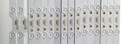 KIT DE LED'S PARA TV TCL QLED ((16 PIEZAS)) / NUMERO DE PARTE 65HR330M10A3 V2 / 65HR330M10B3 V2 / LP7B09BCB / B101-000955 / B101-000956 / 65C11G B 10*2-C04 / 65C11G A 10*14-C10 / PANEL LVU650NDJL CD9W28 V1 / DISPLAY ST6451D08-5 VER.2.1 / MODELO 65Q750G - Imagen 3