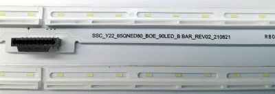 KIT DE LEDS ORIGINAL PARA TV LG 2 PIEZAS / NUMERO DE PARTE SSC_Y22_65QNED80 / SSC_Y22_65QNED80_BOE_90LED_A BAR_REV02_210821 / SSC_Y22_65QNED80_BOE_90LED_B BAR_REV02_210821 / PANEL NC650EQH-ABLH1 / DISPLAY HV650QUB-E9E / MODELO 65QNED80 / 65QNED80AQA - Imagen 4