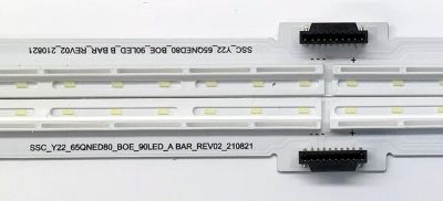 KIT DE LEDS ORIGINAL PARA TV LG 2 PIEZAS / NUMERO DE PARTE SSC_Y22_65QNED80 / SSC_Y22_65QNED80_BOE_90LED_A BAR_REV02_210821 / SSC_Y22_65QNED80_BOE_90LED_B BAR_REV02_210821 / PANEL NC650EQH-ABLH1 / DISPLAY HV650QUB-E9E / MODELO 65QNED80 / 65QNED80AQA - Imagen 5