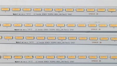 KIT DE LED'S PARA TV SONY ((4 PIEZAS)) / NUMERO DE PARTE LG INNOTEK 65INCH 7020PKG 80EA_CAN REV0.2 131107 / 65INCH 7020PKG 80EA_CAN / E162061 / 61.P2F01G002 / 61.P2F02G002 / MODELO XBR-65X900B / XBR65X900B - Imagen 2
