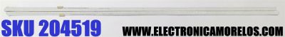 KIT DE LEDS PARA TV LG ORIGINAL 2 PIEZAS / NUMERO DE PARTE SSC_Y21_65NANO85_LGD_90LED_A BAR_REV01_200831 / SSC_Y21_65NANO85_LGD_90LED_B BAR_REV01_200831 / 65NANO85 / 65NANO85_LGD_90LED / MODELO 65NANO85 / 65NAN085