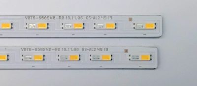 KIT DE LEDS ORIGINAL PARA TV SAMSUNG QLED 2 PIEZAS / NUMERO DE PARTE V0T6-650SM0-R0 / BN96-50385A / 50385A / PANEL CY-RT065FGLV2H / MODELOS QN65Q7DTAFXZA / QN65Q6DTAFXZA / QN65Q60TAFXZA / QN65Q60TBFXZA / QN65Q70TAFXZA / QN65LS03TAFXZA - Imagen 4