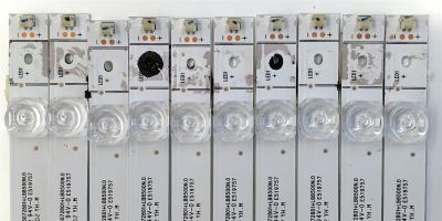 KIT DE LED'S PARA TV HISENSE QLED ((INCOMPLETO SOLO 10 PIEZAS)) / NUMERO DE PARTE LB8500N.0 / 2023072801 / HD850H1U51-TAL / 1314914 / HD850H1U51-TAL+2023072801+LB8500N.0 / E519757 / PANEL HD850H1U51-TBLF\S0\GM\ROH / DISPLAY T850QVN03.4 / MODELO 85QD6N - Imagen 4