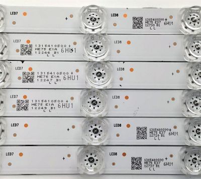 KIT DE LED'S PARA TV HISENSE QLED ((6 PIEZAS)) / NUMERO DE PARTE LB75032.0 / HD750H1U72-T0LGK1+2023061301+LB75032.0 / HD750H1U72-T0LGK1 / 2023061301 / 1315410 / E493461 / HBH-H2 / PANEL HD750H1U72-T0LFK1 / DISPLAY HV750QUB-F91 / MODELOS 75QD6N / 75A76K - Imagen 3
