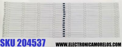 KIT DE LED'S PARA TV SONY BRAVIA ((16 PIEZAS)) / NUMERO DE PARTE LB8500H V0_03 / LB8500H  / 8500H00002 / N85R3D677 / 8534A / E469119 94V-0 CZ / PANEL YSDM085CCS11 / DISPLAY ST8461D02-2 VER.2.1 / MODELO KD-85X77CL / KD85X77CL