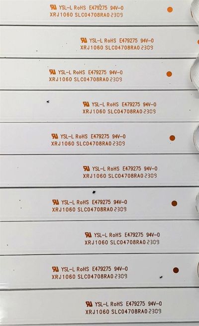 KIT DE LED'S PARA TV SHARP ((10 PIEZAS)) / NUMERO DE PARTE 4708-K65DGF-A7113N01 / K650WDG A7 / XRJ1060 SLC04708RA0 / E479275 / 111005-65FG9011 / K650WGF / PANEL K650WDGF / DISPLAY ST6451D06-3 VER.2.1 / MODELOS 4T-C65EL8UR / 100012587 ((65'' PULGADAS)) - Imagen 4