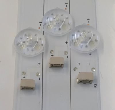 KIT DE LED'S PARA TV DAEWOO ((3 PIEZAS)) / NUMERO DE PARTE 50HR332M14A0 V2 / 50HR332M14B0 V2 / 4C-LB500T-HRGBC / 50D2000 / 50D2000 14*1 A-C04 / 50D2000 14*2 B-C04 / LN2B10R2B / PANEL LVU500CHDX E0504 / DISPLAY CV500U5-T02 REV:01 / MODELO DAW50UR - Imagen 5