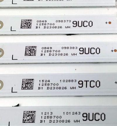 KIT DE LED'S PARA TV HISENSE ((10 PIEZAS)) / NUMERO DE PARTE JL.D65061330-0030S-M_V01 / JL.D65061330-003OS-M_V01 / 1258700 / HD650Y1U72-T0L6+2021012201 / HD650Y1U72-T0L6 / PANEL HD650Y1U72-T0L6 / DISPLAY HV650QUB-F70 / MODELOS 65A7GV / 65R7G5 - Imagen 5