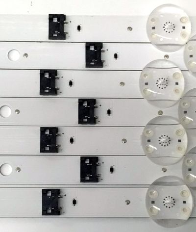 KIT DE LED'S PARA TV LG ((7 PIEZAS)) / NUMERO DE PARTE EAV65059201 / SSC_Y23 SLIM TRIDENT_55UR80/75_HKC_A_S / SSC_Y23 SLIM TRIDENT_55UR80/75_HKC_A_REV00_221122 / PANEL NC550TQG / DISPLAY PT550GT07-1 VER.1.0 / MODELO 55UR8750PSA / 55UR8750PSA.BWMSLJM - Imagen 4