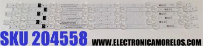 KIT DE LEDS PARA TV LG ORIGINAL 6 PIEZAS / NUMERO DE PARTE EAV65056501 / SSC_Y23 SLIM TRIDENT_50UR80_INX_A_S / SSC_Y23 SLIM TRIDENT_50UR80_INX_A_PTN0.5_REV00_220923 / PANEL NC500TQG / DISPLAY V500DJ7-QE1 B REV.C9 / MODELOS 50UR7800PSB / 50UR8000AUA