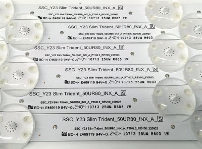 KIT DE LEDS PARA TV LG ORIGINAL 6 PIEZAS / NUMERO DE PARTE EAV65056501 / SSC_Y23 SLIM TRIDENT_50UR80_INX_A_S / SSC_Y23 SLIM TRIDENT_50UR80_INX_A_PTN0.5_REV00_220923 / PANEL NC500TQG / DISPLAY V500DJ7-QE1 B REV.C9 / MODELOS 50UR7800PSB / 50UR8000AUA - Imagen 2