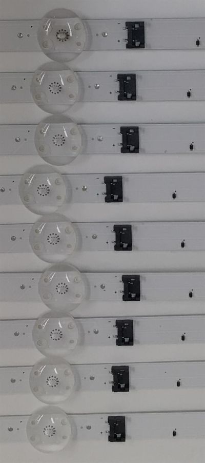 KIT DE LEDS ORIGINAL PARA TV LG 9 PIEZAS / NUMERO DE PARTE EAV65049501 / SSC_Y23 SLIM TRIDENT 70UR75_SHARP_S / SSC_Y23 SLIM TRIDENT 70UR75_SHARP_REV00_0220525 / PANEL NC700TQG / MODELOS 70UR8000AUA / 70UQ9000PUD / 70UT7550AUA - Imagen 4