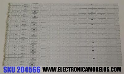 KIT DE LED'S PARA TV LG ((24 PIEZAS)) / NUMERO DE PARTE EAJ64448701 / SSC_SLIMDRT_65SK95(96B)_S / SSC_65SK95(96B)_CASE2_R00_170915 / PANEL HC650DQB / DISPLAY LC650EQ6 / MODELOS 65SM9500PUA / 65SM9000PUA / 65SM9450PTA / 65SK9500PUA / 65SK9500PLA