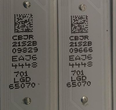 KIT DE LED'S PARA TV LG ((24 PIEZAS)) / NUMERO DE PARTE EAJ64448701 / SSC_SLIMDRT_65SK95(96B)_S / SSC_65SK95(96B)_CASE2_R00_170915 / PANEL HC650DQB / DISPLAY LC650EQ6 / MODELOS 65SM9500PUA / 65SM9000PUA / 65SM9450PTA / 65SK9500PUA / 65SK9500PLA - Imagen 4