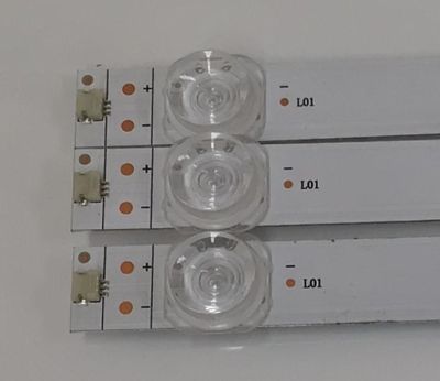 KIT DE LEDS ORIGINAL PARA TV HISENSE 3 PIEZAS / NUMERO DE PARTE JL.D430C1330-003AS-M_V01 / HD425Y1U51-T0L9K2+2021072201 / HD425Y1U51-T0L9K2 / 2021072201 / 2021072201 / 1269229500 / PANEL HD425Y1U71-T0LG / DISPLAY HV430QUB-F70 / MODELO 43A7K / 43QD65NF / 43QD6QV - Imagen 3