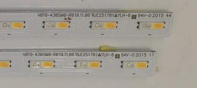 KIT DE LED'S PARA TV SAMSUNG ((2 PIEZAS)) / NUMERO DE PARTE BN96-50381A / V0T6-430SM0-R0 / 50381A / PANEL CY-RT043HGEV1H / DISPLAY HV430QUB-F1A / 50309A / MODELOS QN43LS03 / QN43LS01 / QN43Q6D / QN43Q60TAFXZA AB01 / QN43Q60TBFXZA AB01 /  - Imagen 4