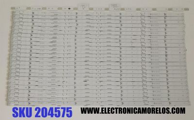 KIT DE LED'S PARA TV HISENSE ((24 PIEZAS)) / NUMERO DE PARTE CRH-BXK65H31836T16Z1S1P32E-REV1.3 / RSAG7.820.13079/ROH VER.A / HD650H3U51-T0L2+2023021401+SHV650AV8 / 331695 / 12345600 / PANEL HD650H3U51-T0L2\S0\GM\ROH / DISPLAY T650QVN07.H / MODELO 65U7K