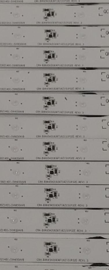 KIT DE LED'S PARA TV HISENSE ((24 PIEZAS)) / NUMERO DE PARTE CRH-BXK65H31836T16Z1S1P32E-REV1.3 / RSAG7.820.13079/ROH VER.A / HD650H3U51-T0L2+2023021401+SHV650AV8 / 331695 / 12345600 / PANEL HD650H3U51-T0L2\S0\GM\ROH / DISPLAY T650QVN07.H / MODELO 65U7K - Imagen 4