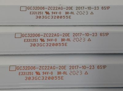 KIT LED'S PARA TV SAMSUNG ((3 PIEZAS)) / NUMERO DE PARTE 303GC320055E / GC32D06-ZC22AG-20E / GC320M82 / 70401-01173 / 2300006008 / 200603BC06 / DISPLAY HV320WHB-N5B / MODELO UN32M4500BF / UN32M4500BFXZA / UN32M4500BFXZA BZ01 - Imagen 4