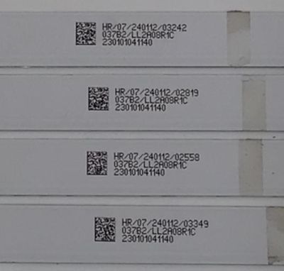KIT DE LED'S PARA TV TCL ((14 PIEZAS)) / NUMERO DE PARTE 85HR332M09N04 V0 / 85FZ-T / 9X14-C02 / 85HR332M09N04 / E199273 / LL2A08R1C / 230101041140 / PANEL HK850WLEDM-JH25H / DISPLAY PT850GT01-4 VER.1.0 / MODELOS 85S410R / 85S450R - Imagen 3