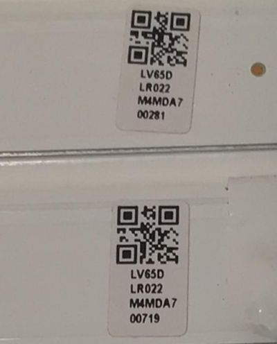 KIT DE LED'S PARA TV VIZIO ORIGINAL 12 PIEZAS / NUMERO DE PARTE LB65092 / LB65092 V0_05 / LB65092 V1_05 / LV65D / PANEL / SD650DUZ-1 / DISPLAY JR645R3HA3L / MODELO V655M-K03 / V655M-K03 LFTVM8LY - Imagen 3