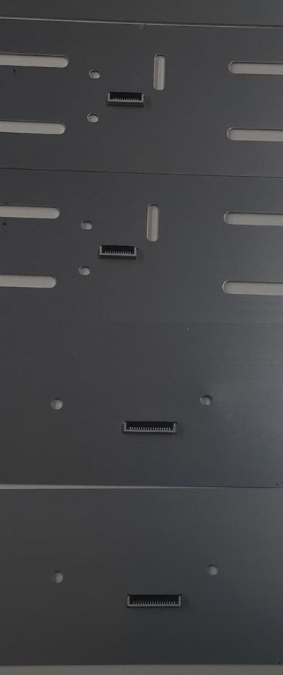 KIT DE LEDS PARA TV TCL ORIGINAL 14 PIEZAS / NUMERO DE PARTE 40-GFQ9KB / 40GFKA / 40-GFQ9KB-DLB1AG / 40-GFQ9KA-DLB1AG / G0104-000XXX / N0102-000211 / N0102-000252 / 460K0/ESP/T4 / 240317 / PANEL LVU650NDJL / DISPLAY ST6451D08-5 VER.2.1 / MODELO 65QM751G - Imagen 2