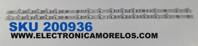 KIT DE LEDS PAR TV TCL ORIGINAL 2 PIEZAS / NUMERO DE PARTE 65S11-ZX3030A-2X18YH / 65S11-ZX3030A-2X18YH-20220607 / YHA-B0101 / 000690 / 230409 / 34LQ4-544710 / MODELO 65S451