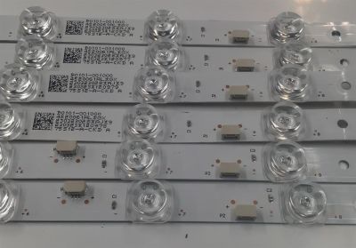 KIT DE LEDS PARA TV TCL ORIGINAL 6 PIEZAS / NUMERO DE PARTE 75S12-ZX3030A1-14X4KW-V5-20220810-TJ / 75S12-ZX3030B1-14X2KW-V5-20220810-TJ / B0101-001001 / B0101-001000 / 4520061AL / 230323028 / 230323029 / 75S12-A-CKD / 75S12-A-CKD / MODELO 75  - Imagen 3