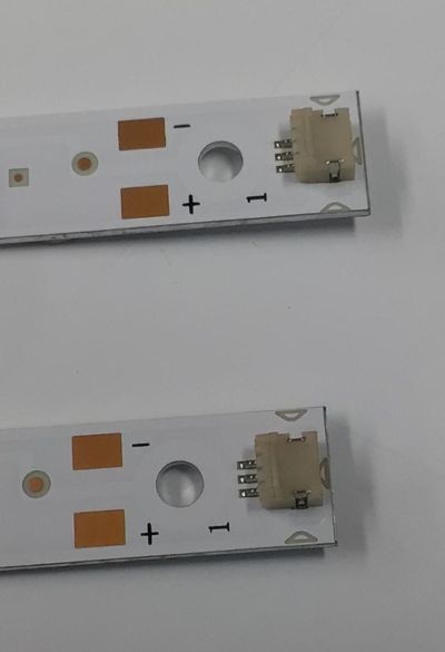 KIT DE LEDS PARA TV VIZIO ORIGINAL 2 PIEZAS / NUMERO DE PARTE 303IN400038D / INN40D06-ZC46AG-11D / B341C0000 / 47HAB0LB / 00FZAL  / PANEL V400HJ9-D03 / MODELO D40F-J09 - Imagen 4