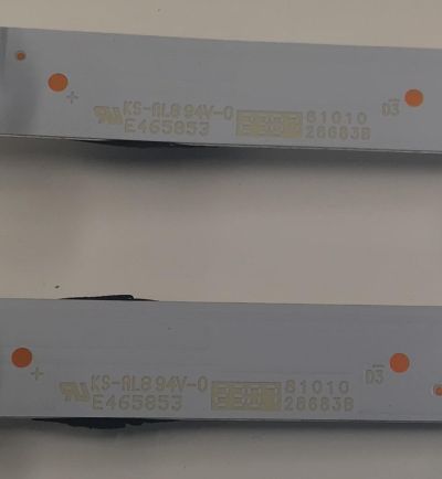 KIT DE LEDS ORIGINAL PARA TV VIZIO 2 PIEZAS / NUMERO DE PARTE LB55150 V0_00 / LB55150 / 210BZ16D0B / 210BZ16D0B33MBM03L / 33MBM03L / PANEL TPT550WR-D126.L REV:S22AN / DISPLAY ST5461D12-6 VER.2.2 / MODELOS V4K55M-0801 / V555M-K01 / V4K55C-0801 - Imagen 3